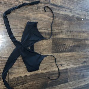 Black bikini top from urban outfitters